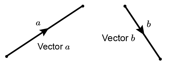 Put vector a and b in parallel with each other then join to form a square